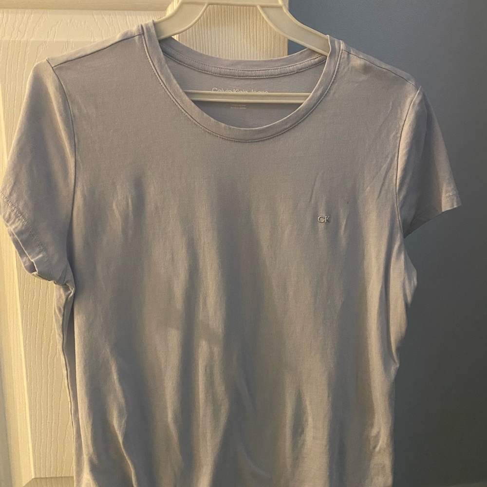Calvin Klein Jeans Heather Gray Tee